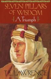 COVER IMAGE The Seven Pillars of Wisdom by T E Lawrence